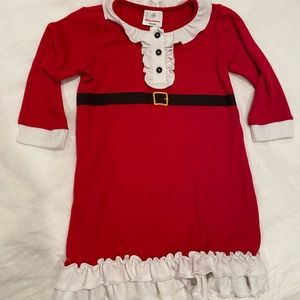 Hanna Andersson Mrs Santa Claus pajama dress/nightgown